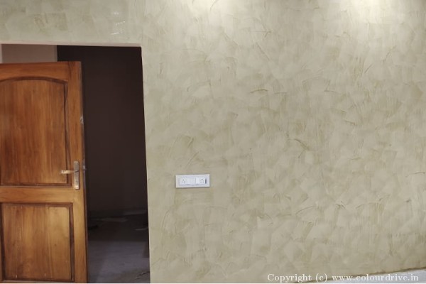 Texture Painting, and Home Painting Recent Project at Banjara Hills Hyderabad