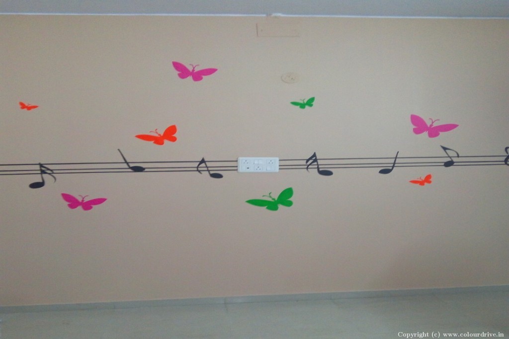 3D Wall Design Stencils Online Room Paint Design Stencil Painting for Guest Bedroom