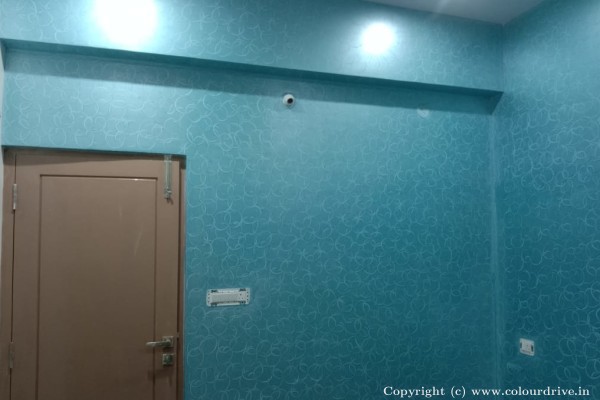 Texture Painting, and Home Painting Recent Project at Krishnarajapuram Bangalore