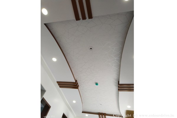 Enamel Painting, Interior Painting, Wallpaper, Wood Polish, and Home Painting Recent Project at Nagasandra Bangalore