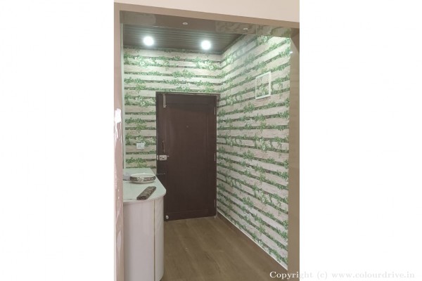Wallpaper, and Home Painting Recent Project at Electronic City Bangalore