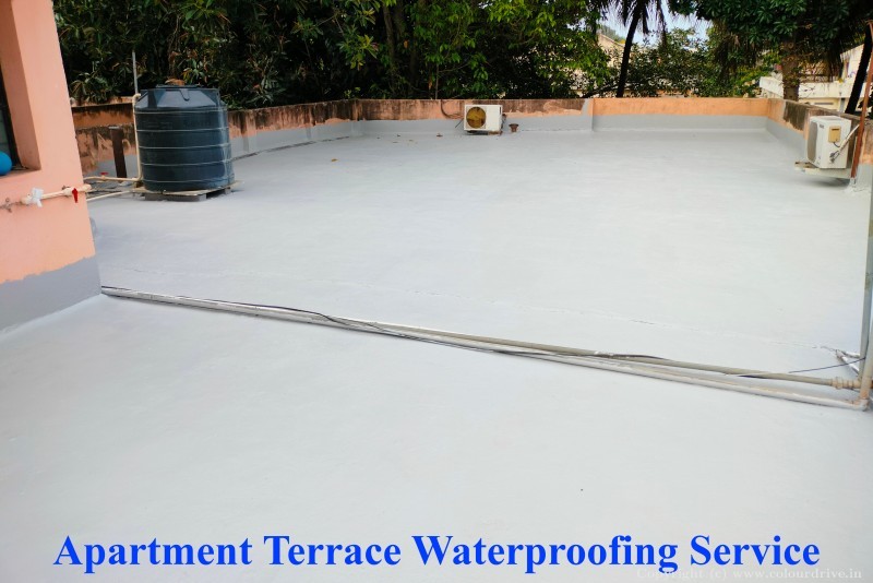 Leekage Roof Apartment Waterproofing Service Waterproofing for Terrace