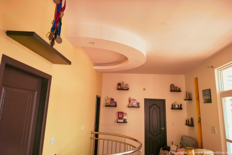 Taditional Home Interior Paint Colors Ceiling With Painting Ideas False Ceiling, Interior Painting for Foyer Area