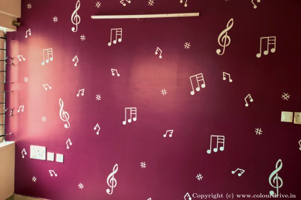 Interior Painting, Stencil Painting, Texture Painting, and Home Painting Recent Project at Bannerghatta Main Rd Bangalore