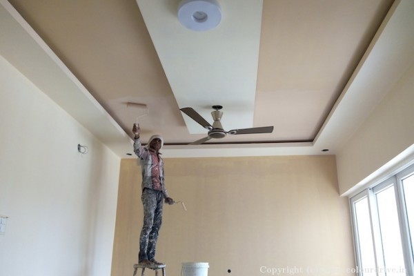 False Ceiling, Interior Painting, and Home Painting Recent Project at Sarjapur Road Bangalore