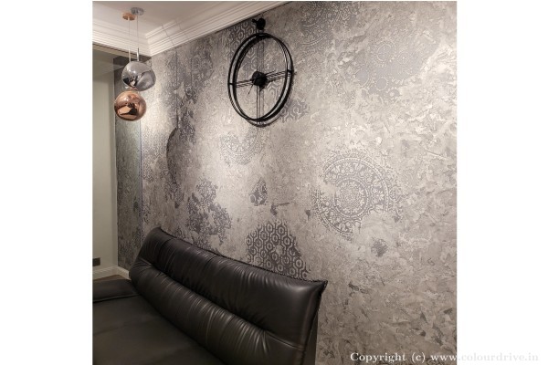 Texture Painting, and Home Painting Recent Project at Hennur Bangalore