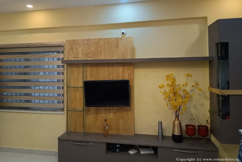 TV Wall Design Wall Paint Designs Interior Painting for TV Unit