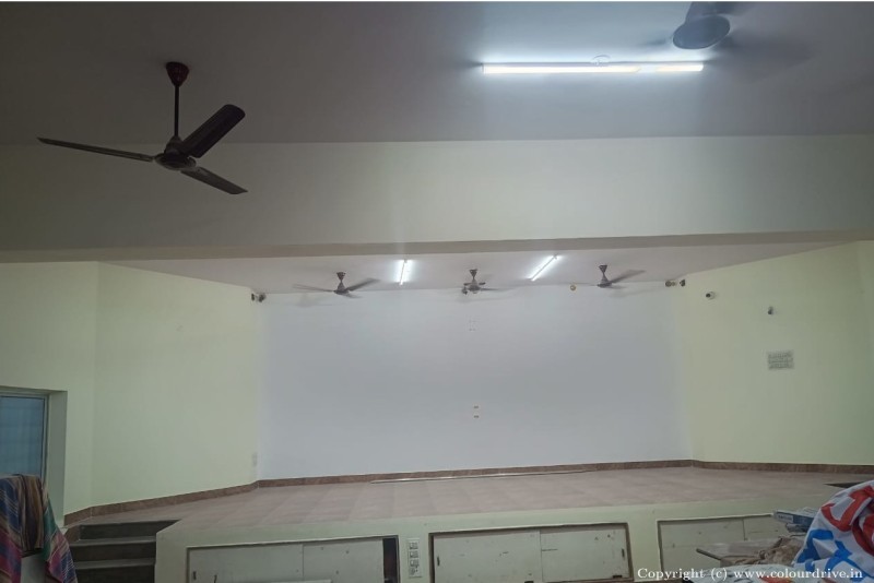 Wall Painting Design Auditorium Painting Look Interior Painting for Auditorium Hall