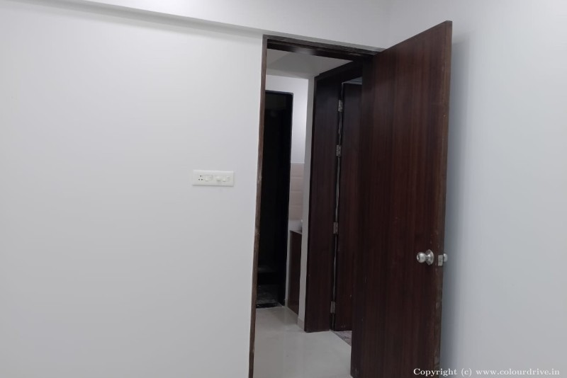 Simple Wall Plaster Design White Plain Wall Design Interior Painting for Bedroom