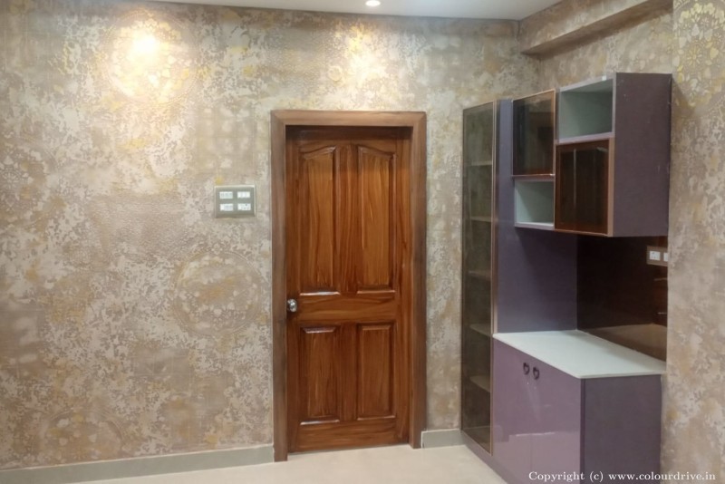 Wall Painting Design Calcecruda Mandala Design Texture Painting for Living Room