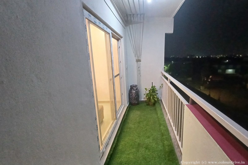 Outside House Paint Colors Balcony Area Painting Exterior Painting for Balcony