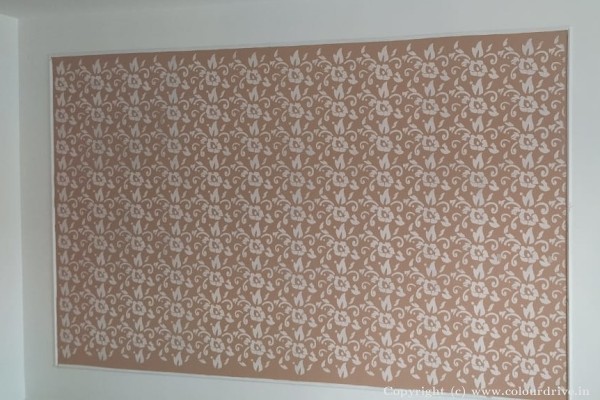 Texture Painting, and Home Painting Recent Project at Kannamangala, Seegehalli Bangalore