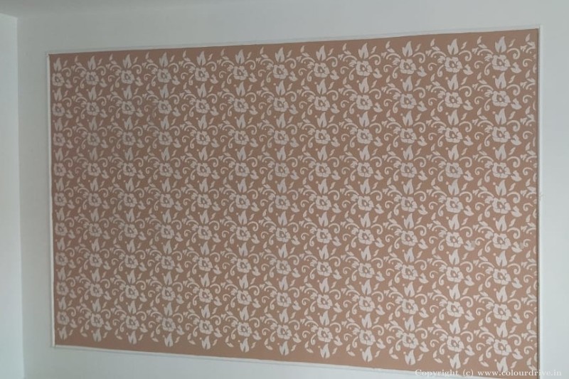 Wall Design Vintage Texture Design Texture Painting for Living Room