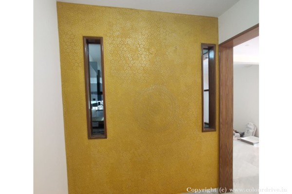 Texture Painting, and Home Painting Recent Project at Jayanagar Bangalore