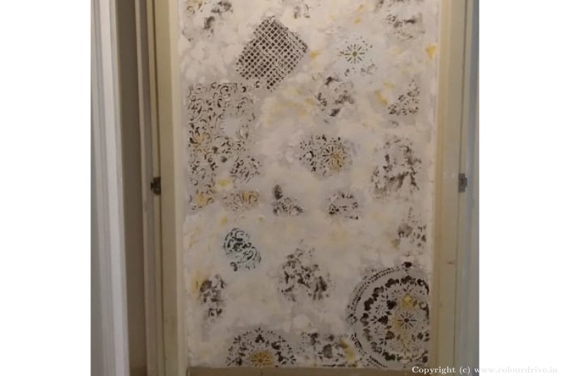 Wall Paint Design Ideas Calcecruda Customized Texture Texture Painting for Foyer Area