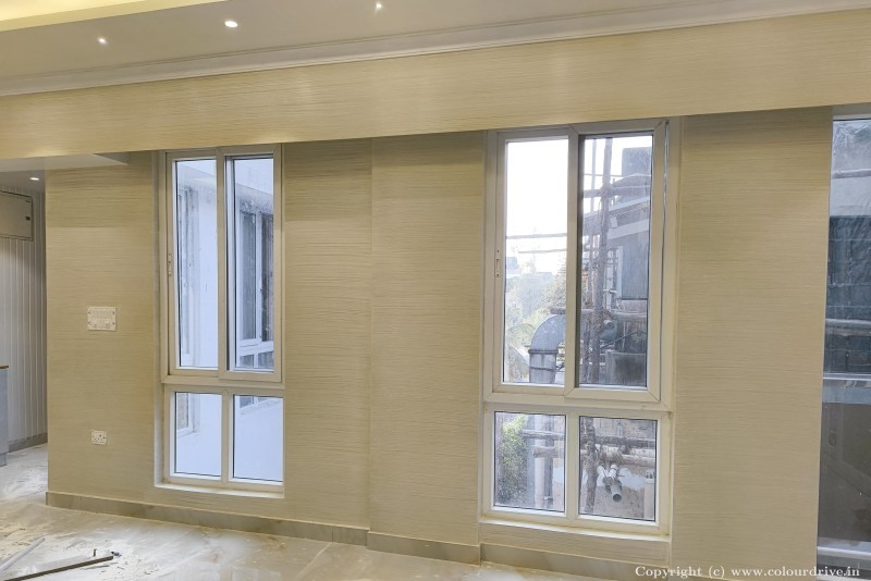 Wall Painting Design Linen Texture Texture Painting for Living Room