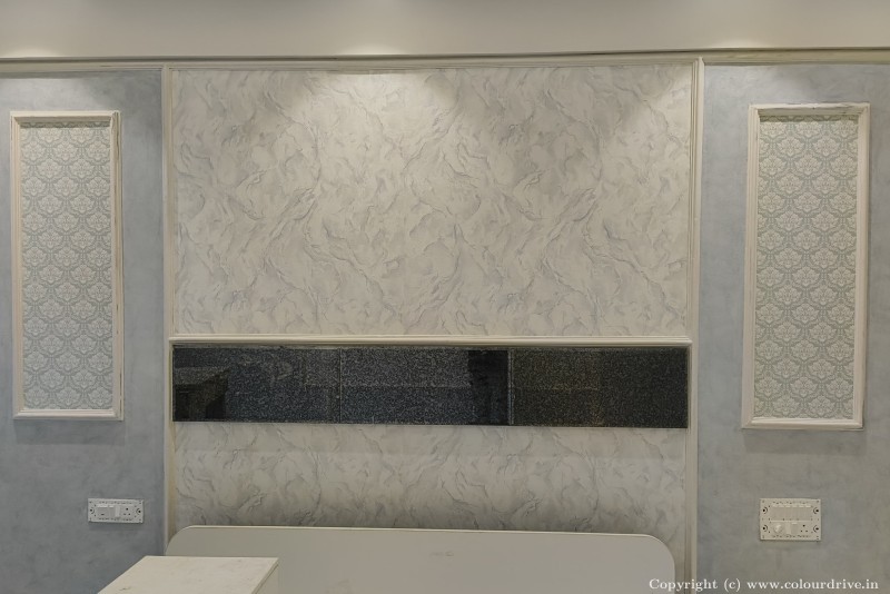 Bedroom Wall Design IDC Texture Texture Painting for Master Bedroom