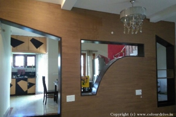 Interior Painting, Texture Painting, and Home Painting Recent Project at Gottigere, Bannerghatta Road Bangalore