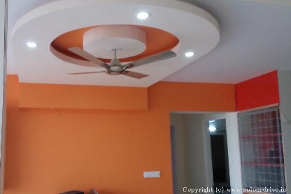 False Ceiling, and Home Painting Recent Project at Thubarahalli, Whitefield Bangalore