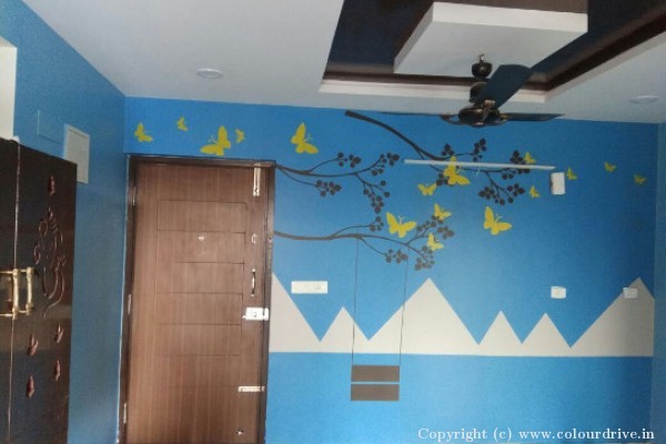 Deep Cleaning, and Home Painting Recent Project at Chikkakannalli, Sarjapur Road Bangalore