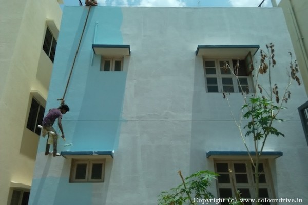 Exterior Painting, and Home Painting Recent Project at Kanakapura Road Bangalore