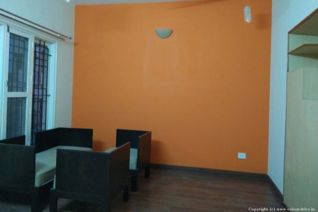 How To Choose Paint Colors For Your Home Interior Orange Colour Wall Interior Painting for Guest Room