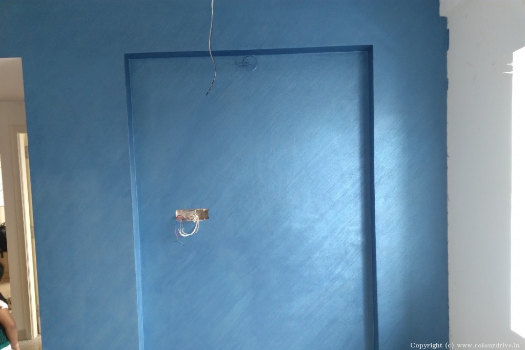 Floral Wall Texture Design Breeze Texture Painting for 