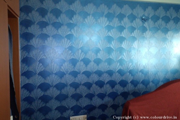 Interior Painting, Texture Painting, and Home Painting Recent Project at Gottigere, Bannerghatta Road Bangalore