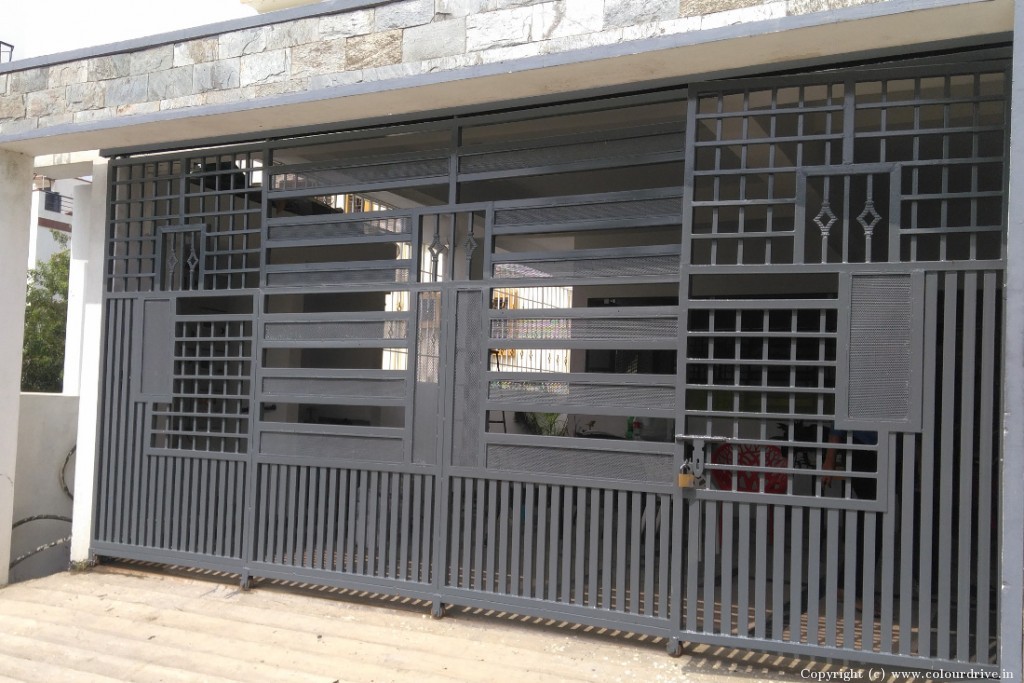 Exterior House Paint Color Ideas In India Grills Colour Metal Painting for Exterior Front